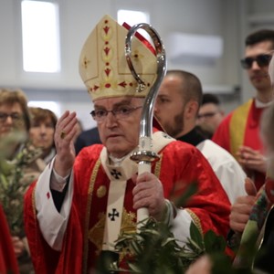 Kardinal Bozanić predvodio euharistijsko slavlje na Nedjelju Muke Gospodnje - Cvjetnicu